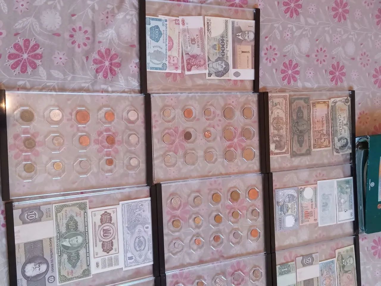 Coleção moedas e notas do mundo inteiro  - Foto 4