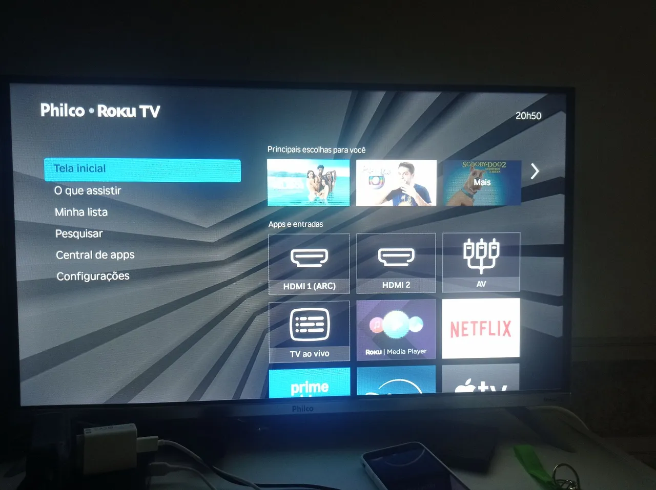 TV Philco Roku TV
