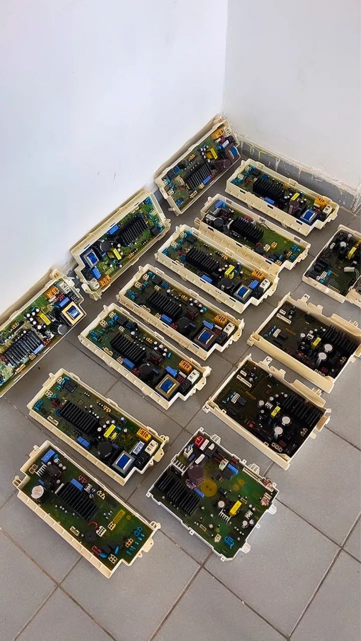 Placa de máquina lava e seca e reparos 