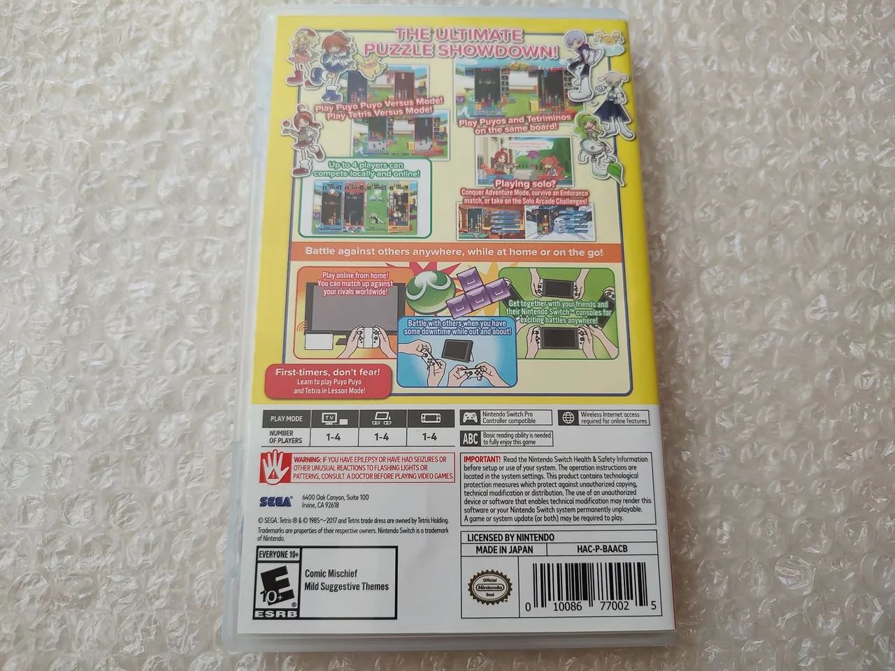 Puyo Puyo Tetris - Nintendo Switch - Foto 2