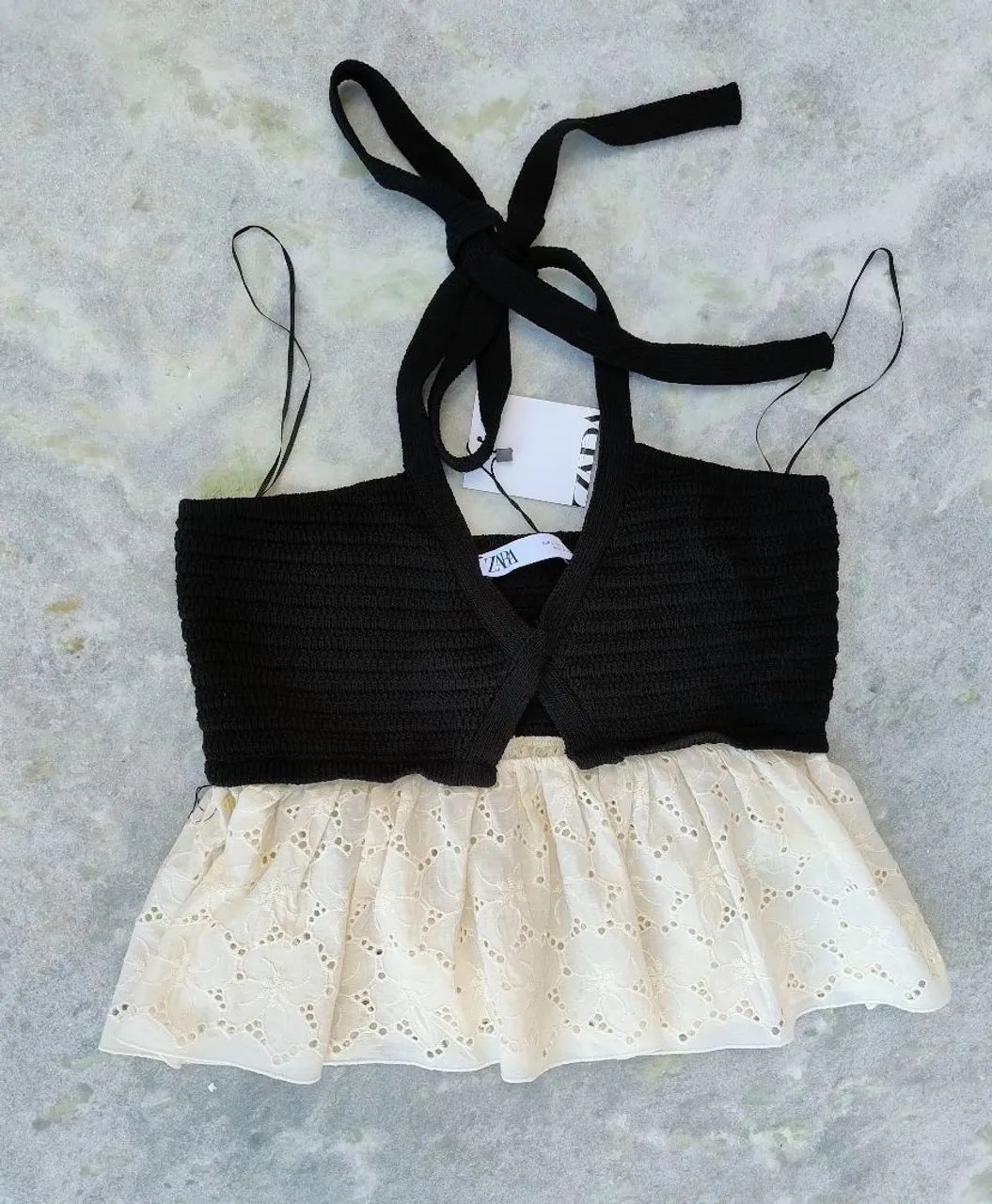 Blusa Zara Bicolor G  - Foto 3