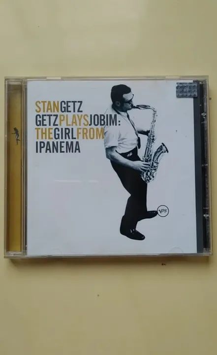 Cd Stan Getz - Getz Plays Jobim: The Girl From Ipanema, edição de 2002