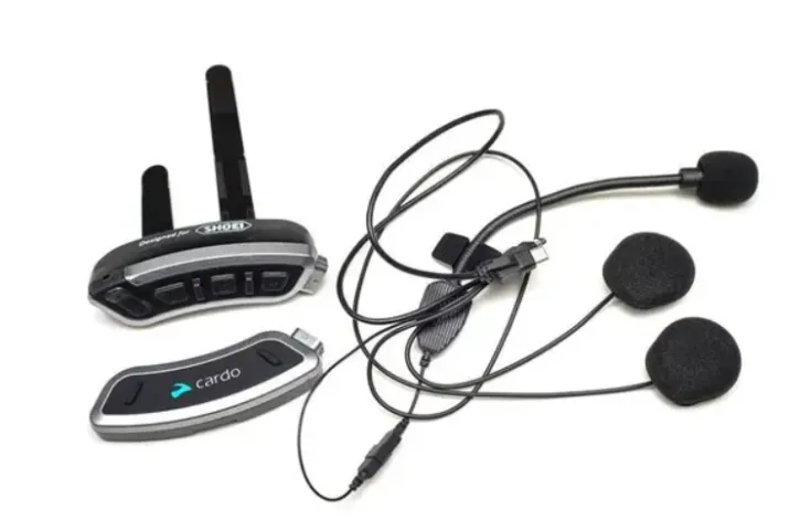 Intercomunicador Cardo Scala Rider SHO-1 DUOS - Usado em Excelente Estado