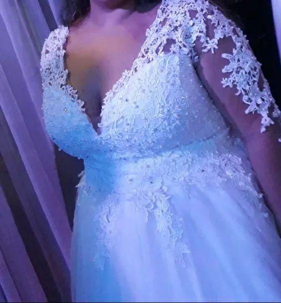 Vestido de noiva plus size