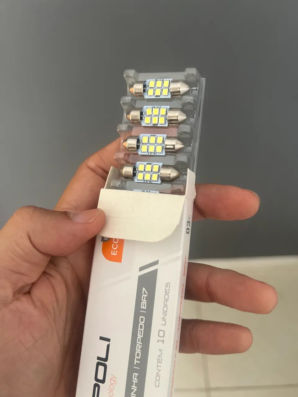 Lâmpada torpedo Led automotivo