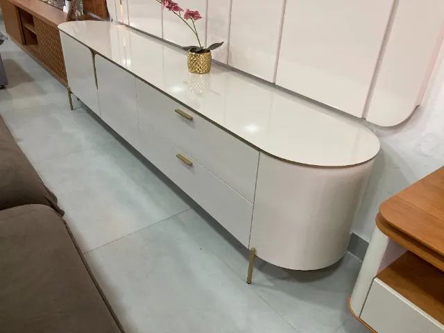 Bancada com Painel 100% MDF + LED - Moderna e Funcional! - Foto 2