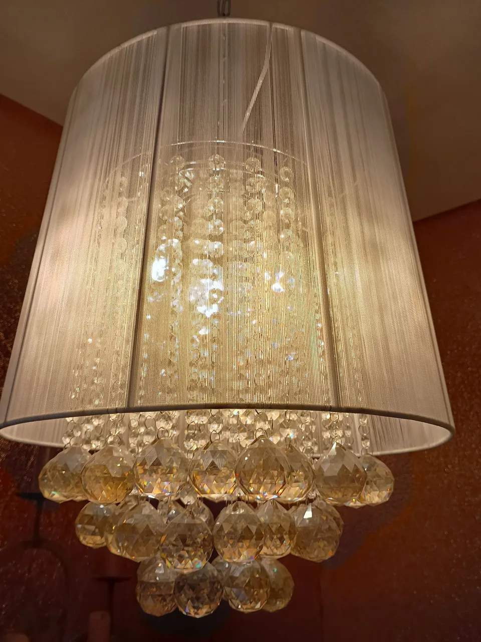 Lustre de Cristal Moderno