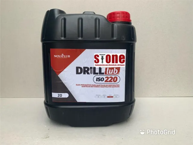 Óleo Drill Lub 220 (Rock drill) - Premium para Perfuratriz e Rompedor