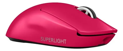 Mouse Gamer Sem Fio Logitech G PRO X SUPERLIGHT 2 - Rosa Magenta