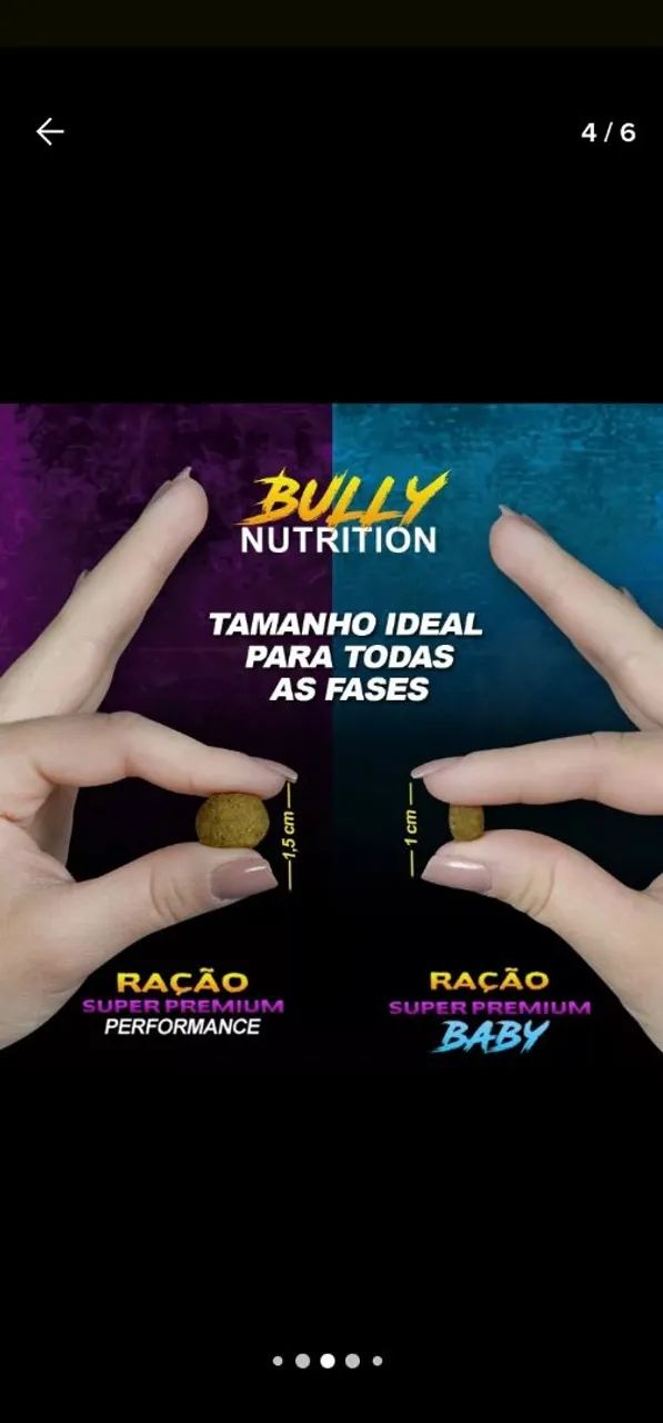 Ração Bully Nutrition Baby Super Premium 15kg - Foto 4