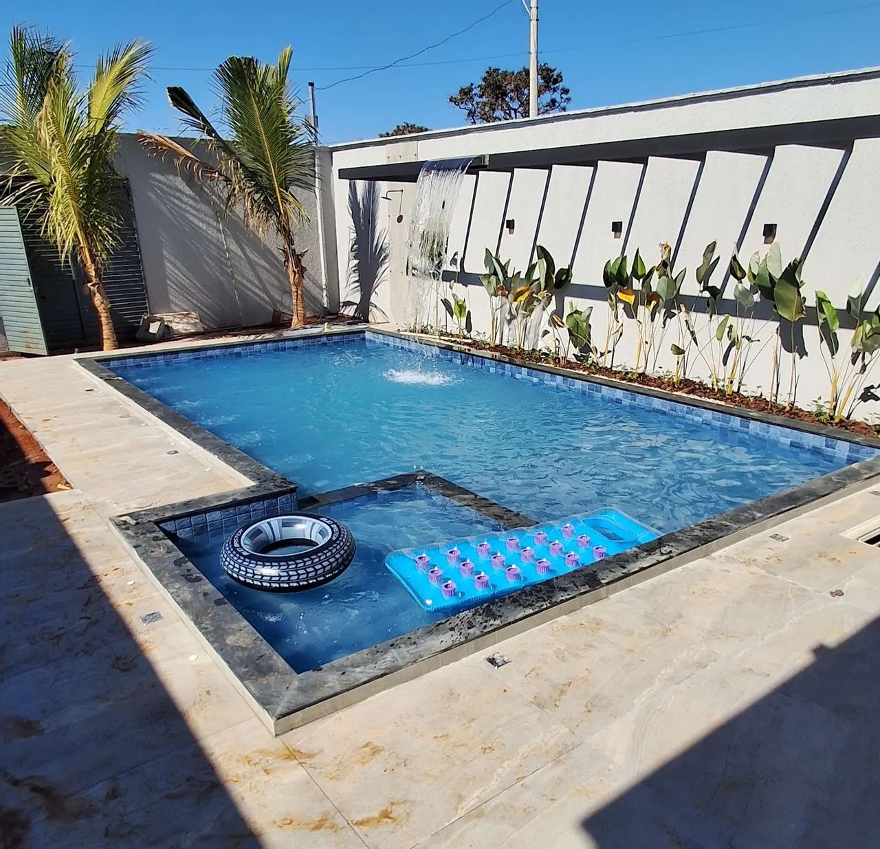 Fibragem de piscinas impermeabilização Anápolis  - Foto 4