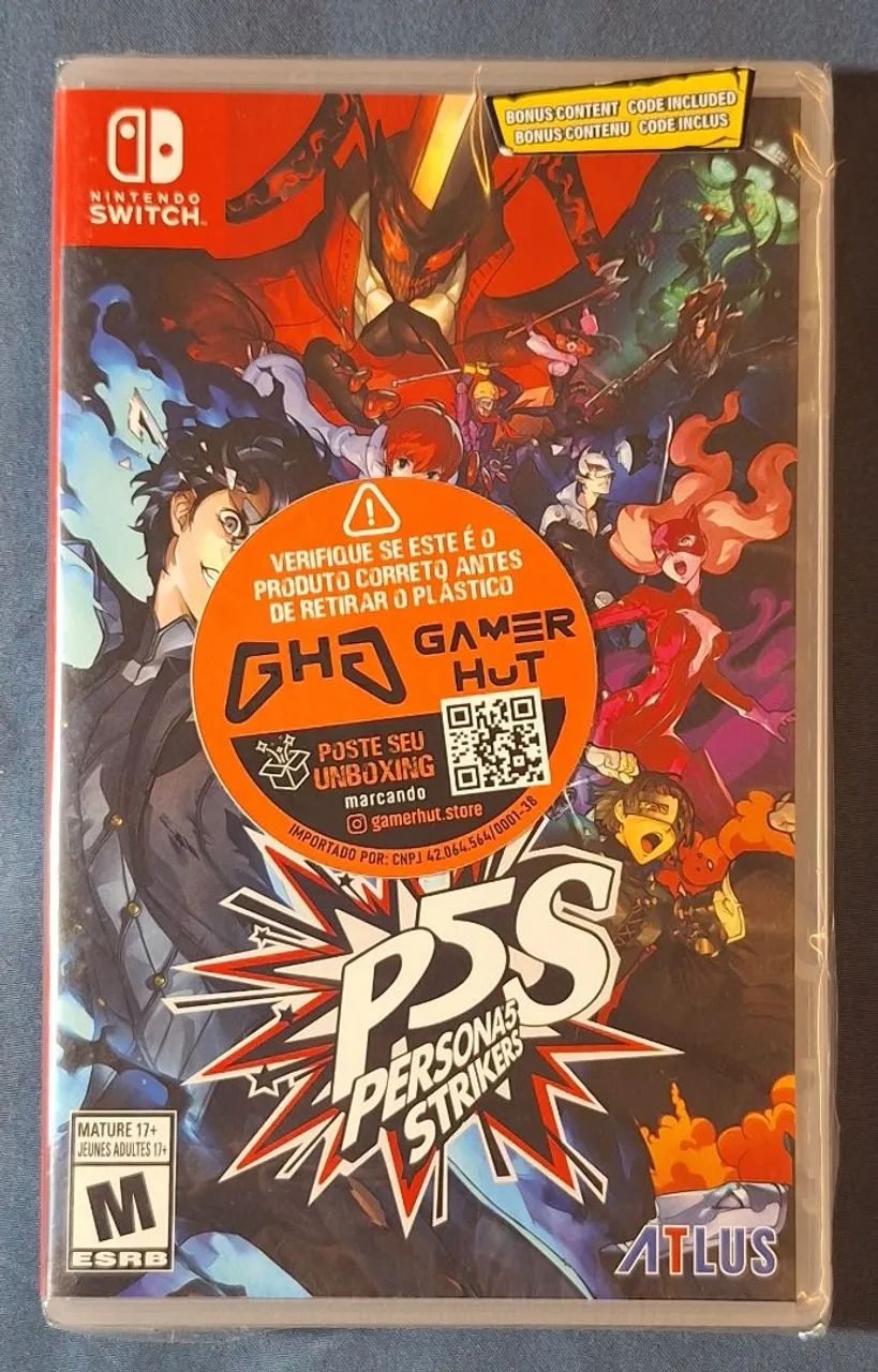 Persona 5 Strikers Switch Novo