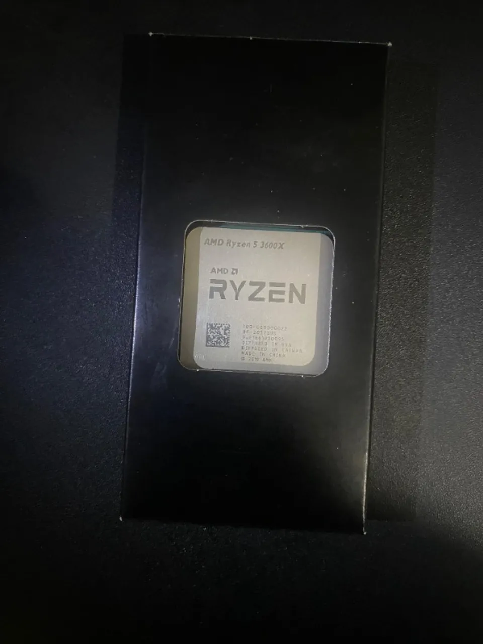 Processador AMD Ryzen 5 3600X, 6-Core, 12-Threads, 3.8GHz (4.4GHz Turbo), Cache 35MB, AM4,