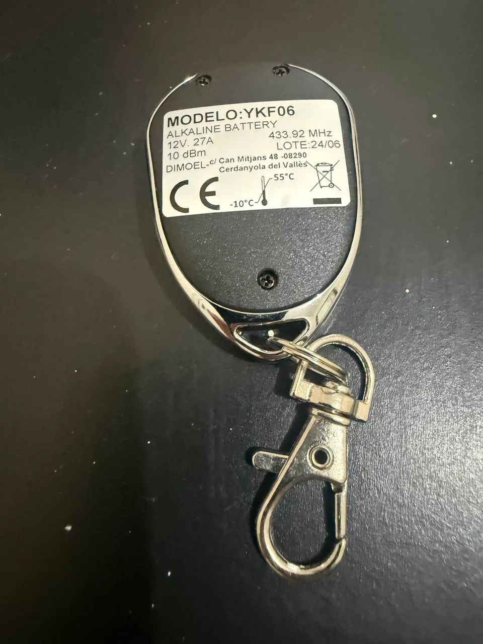 Controle Quadricanal Importado DIMOEL Rolling Code - Foto 3