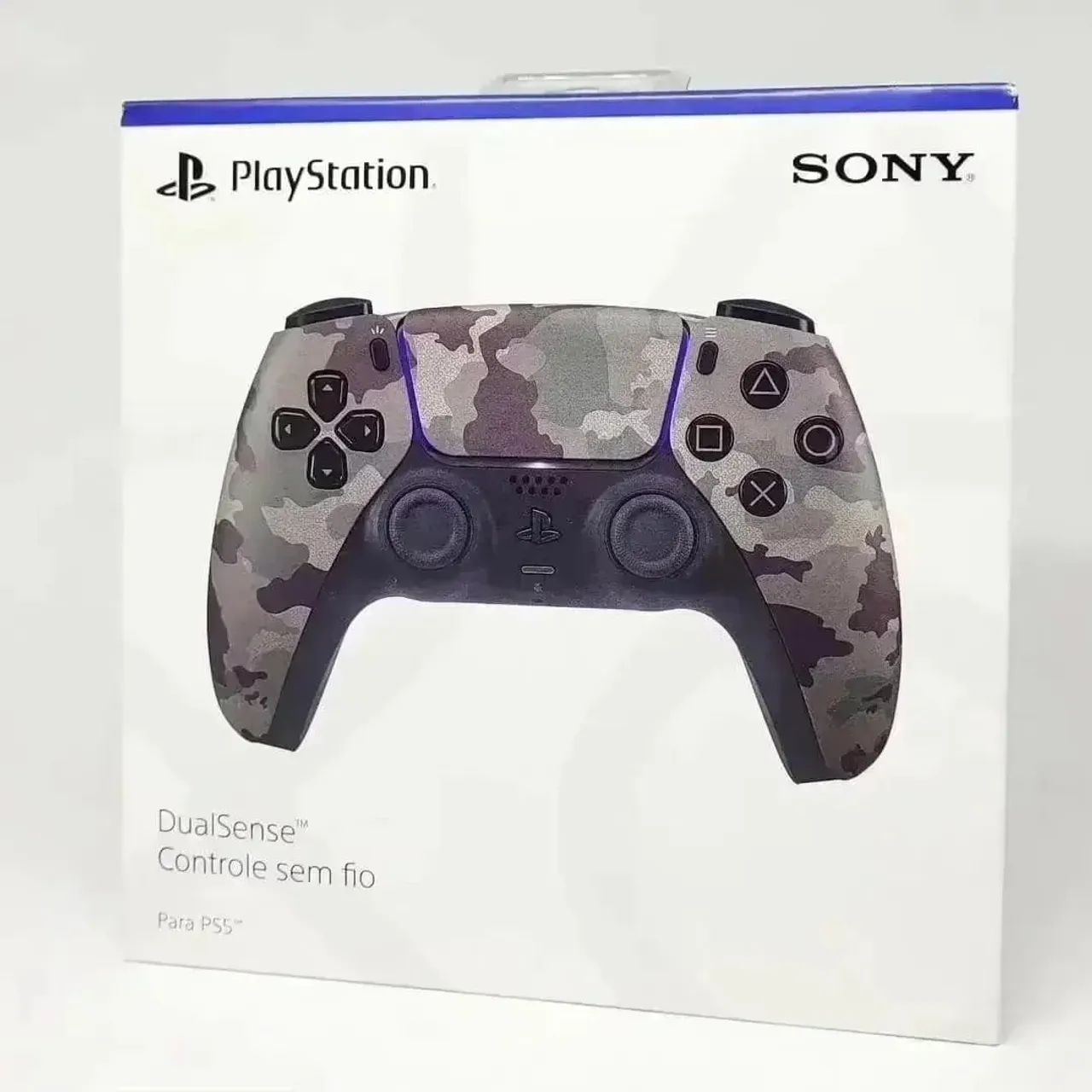 Playstation 5 Controle DualSense PS5 Camuflado