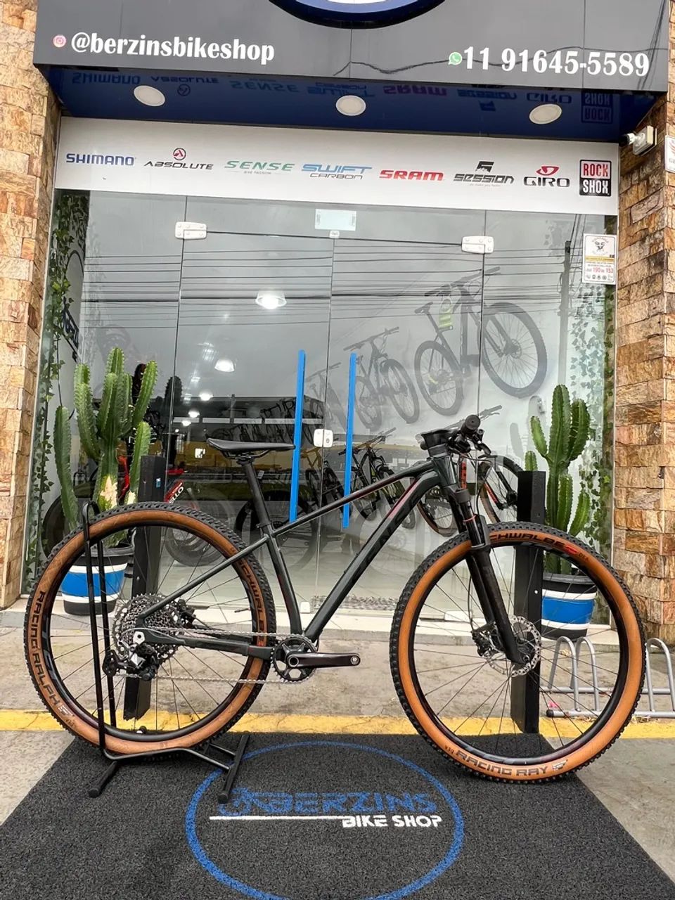 SENSE IMPACT RACE - 15 - PROSHOCK ONIX - SHIMANO XTR 12v - 11,6 KGS - REVISADA