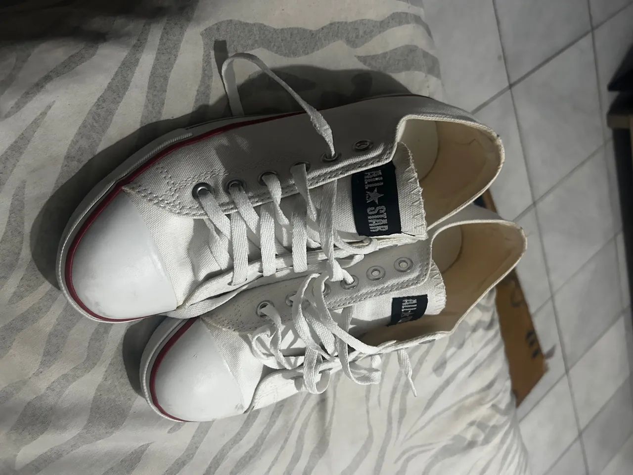 Tênis Converse All Star Branco - Foto 4