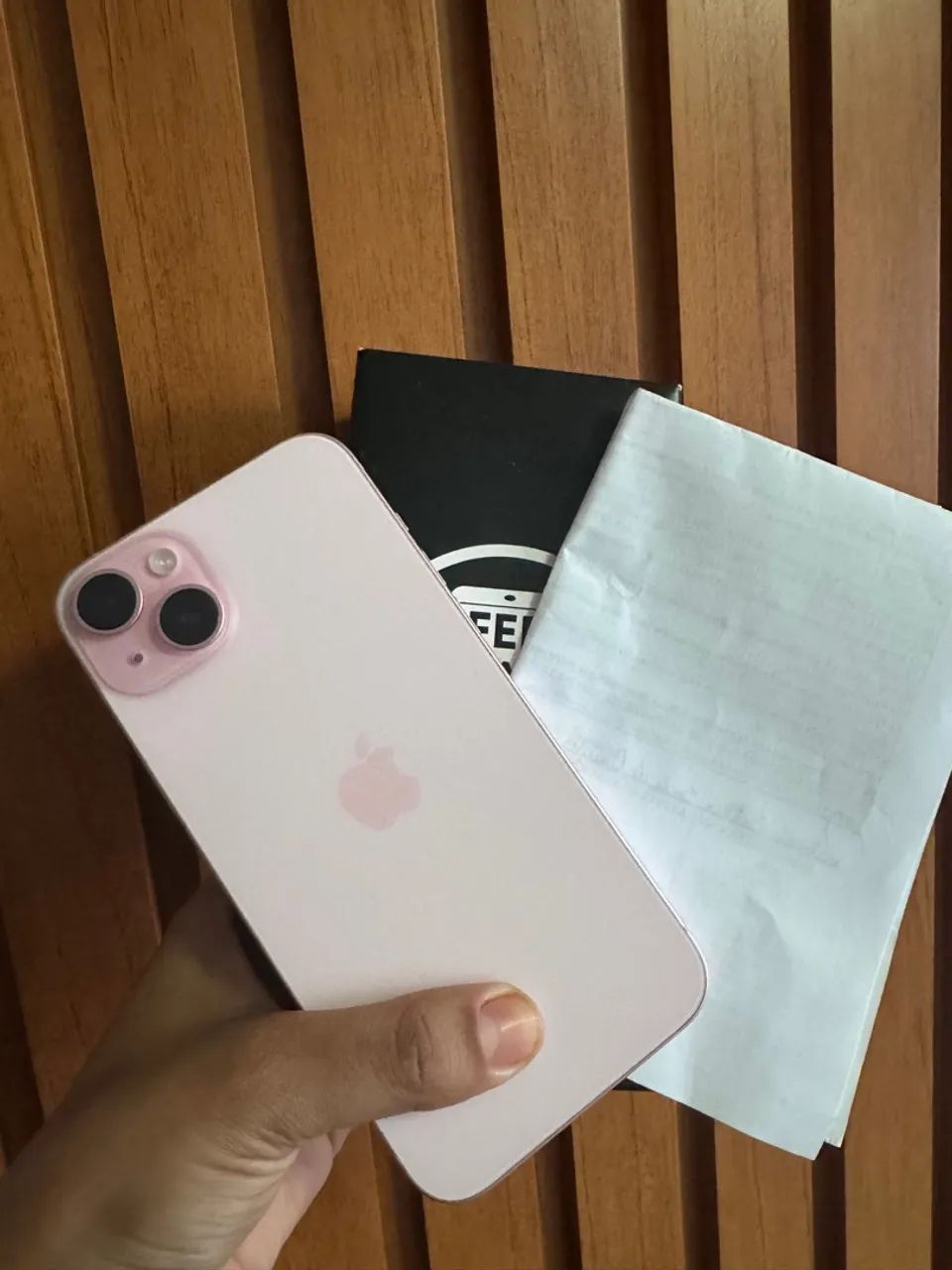 iPhone 15 Plus Titânio Rosa  - Foto 4