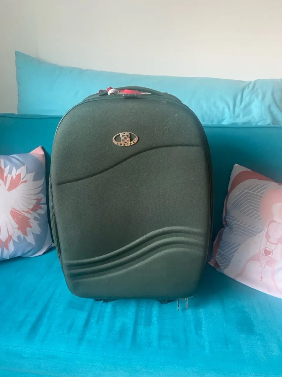 Mala de Viagem Verde Pequena 10kg
