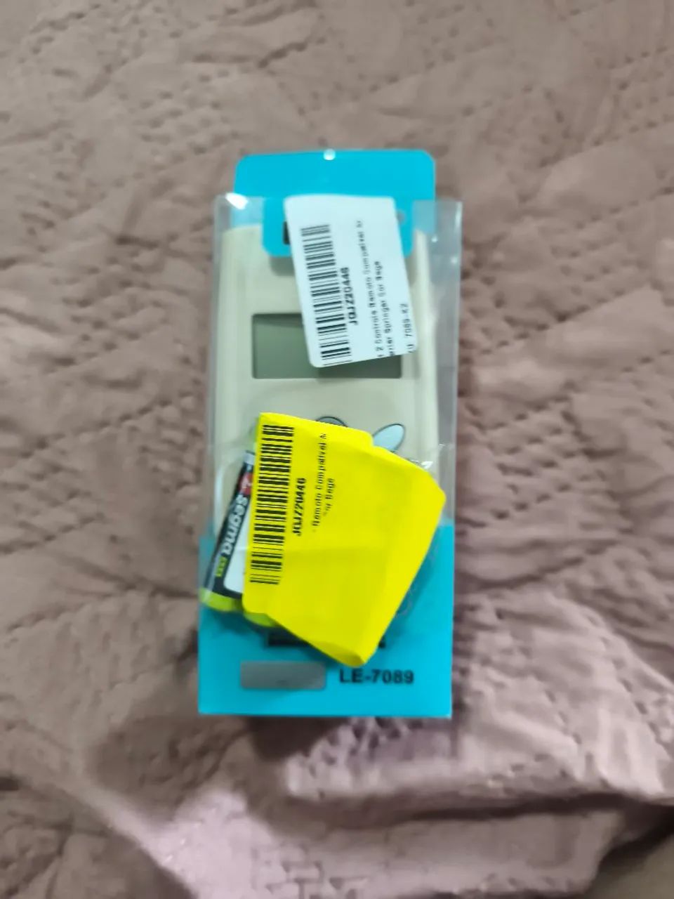 Controle Remoto Ar Condicionado Springer Bege