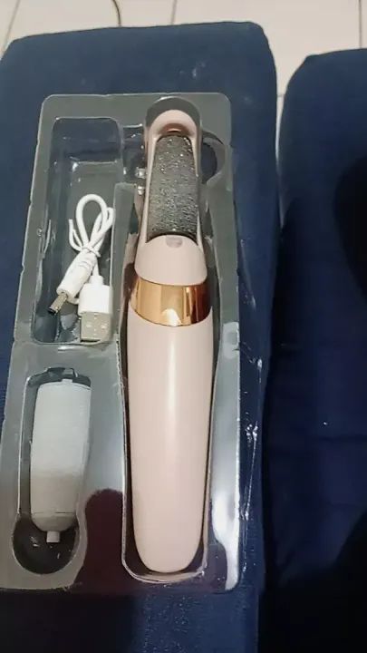 Lixador de Pé Elétrico Premium - Esfoliador Portátil com Tecnologia DERMA VAC - Foto 3