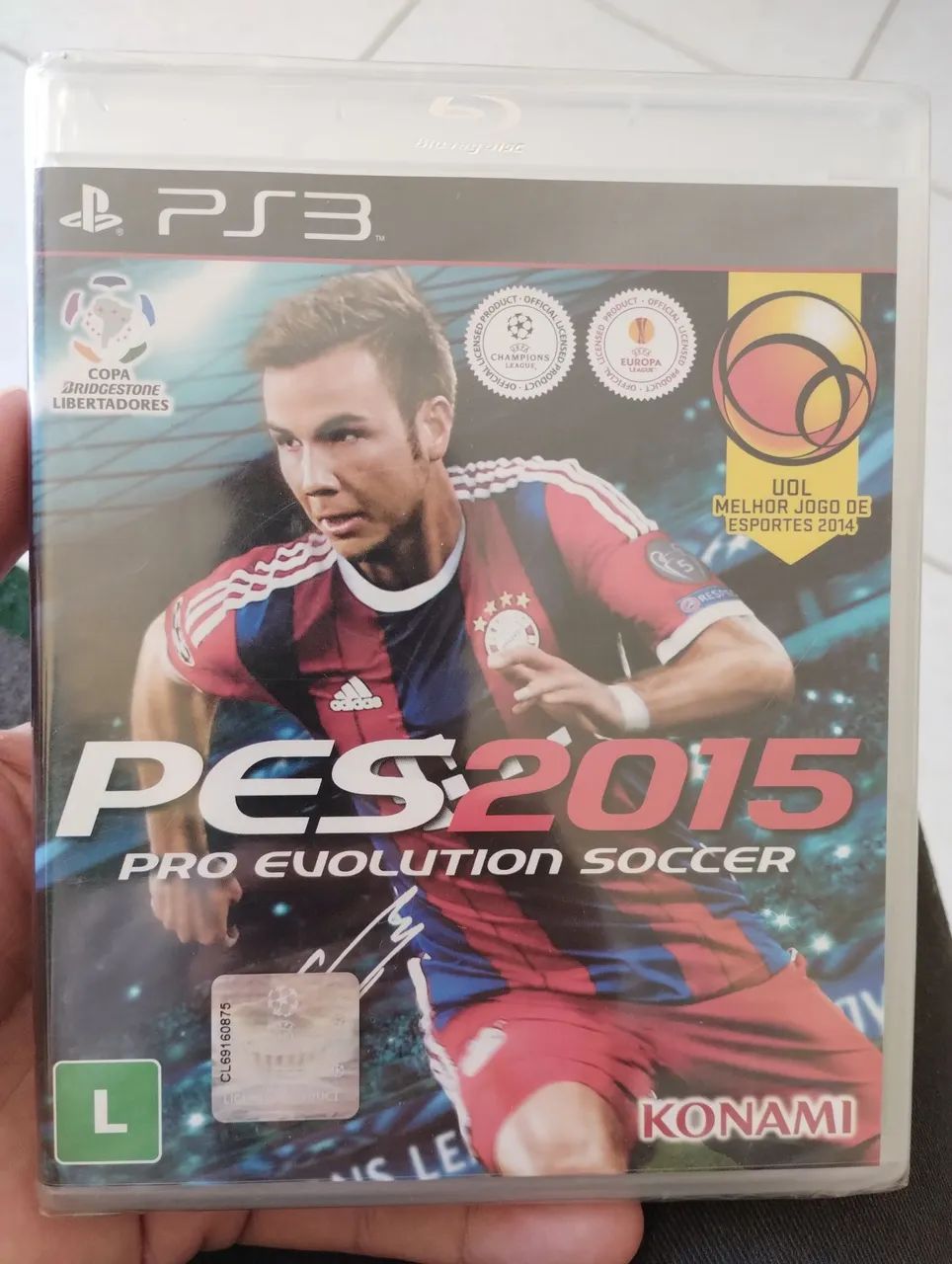PES 2015 Pro Evolution Soccer PS3 LACRADO Jogos de Vídeo