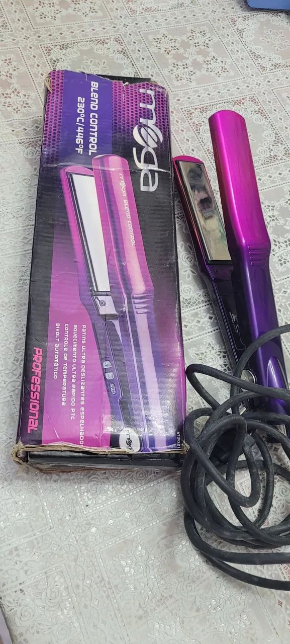 Prancha de cabelo Mega Blend Control 230°C/446°F - Foto 2