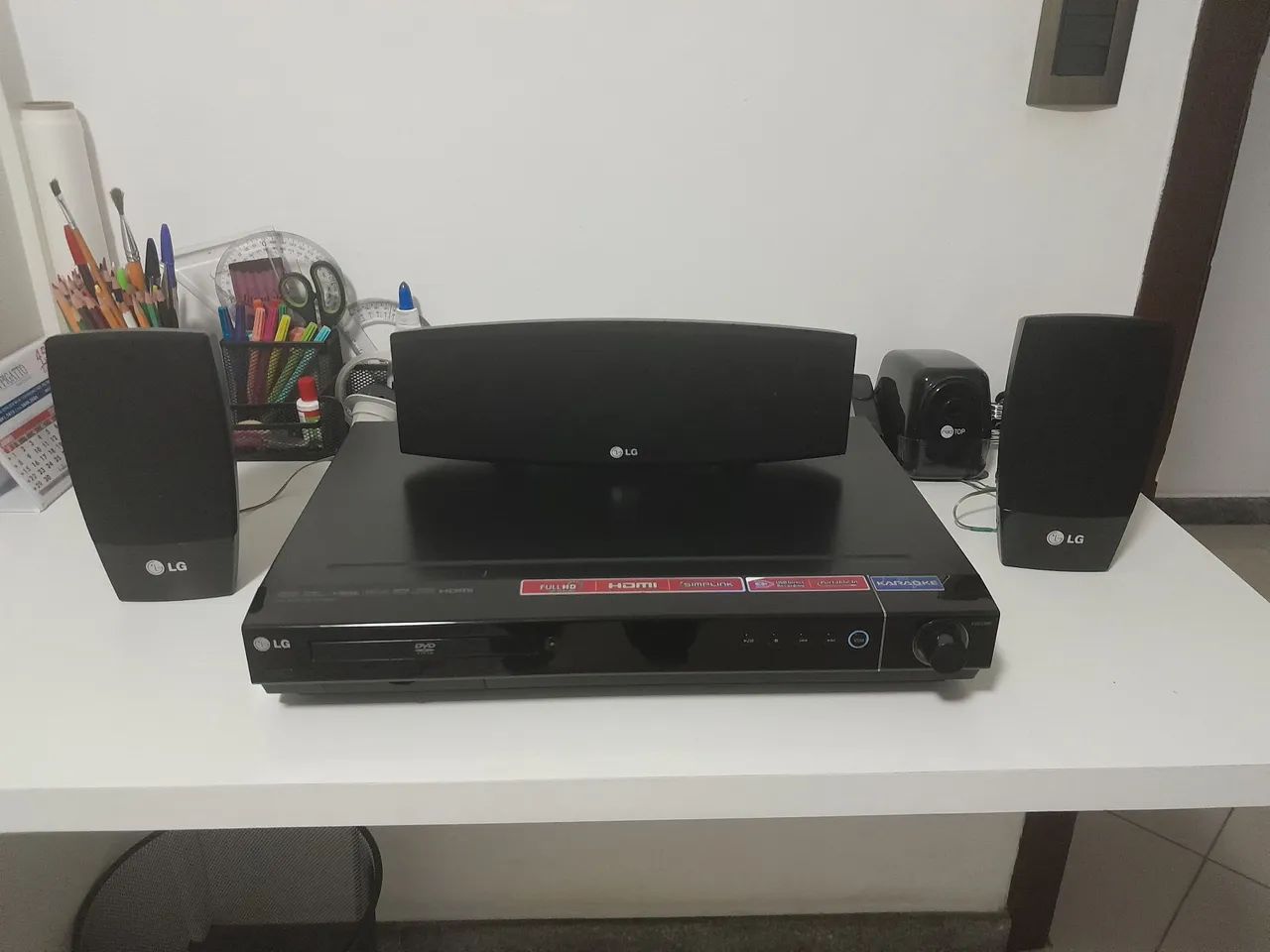 DVD Player LG (com caixas de som) - Foto 3