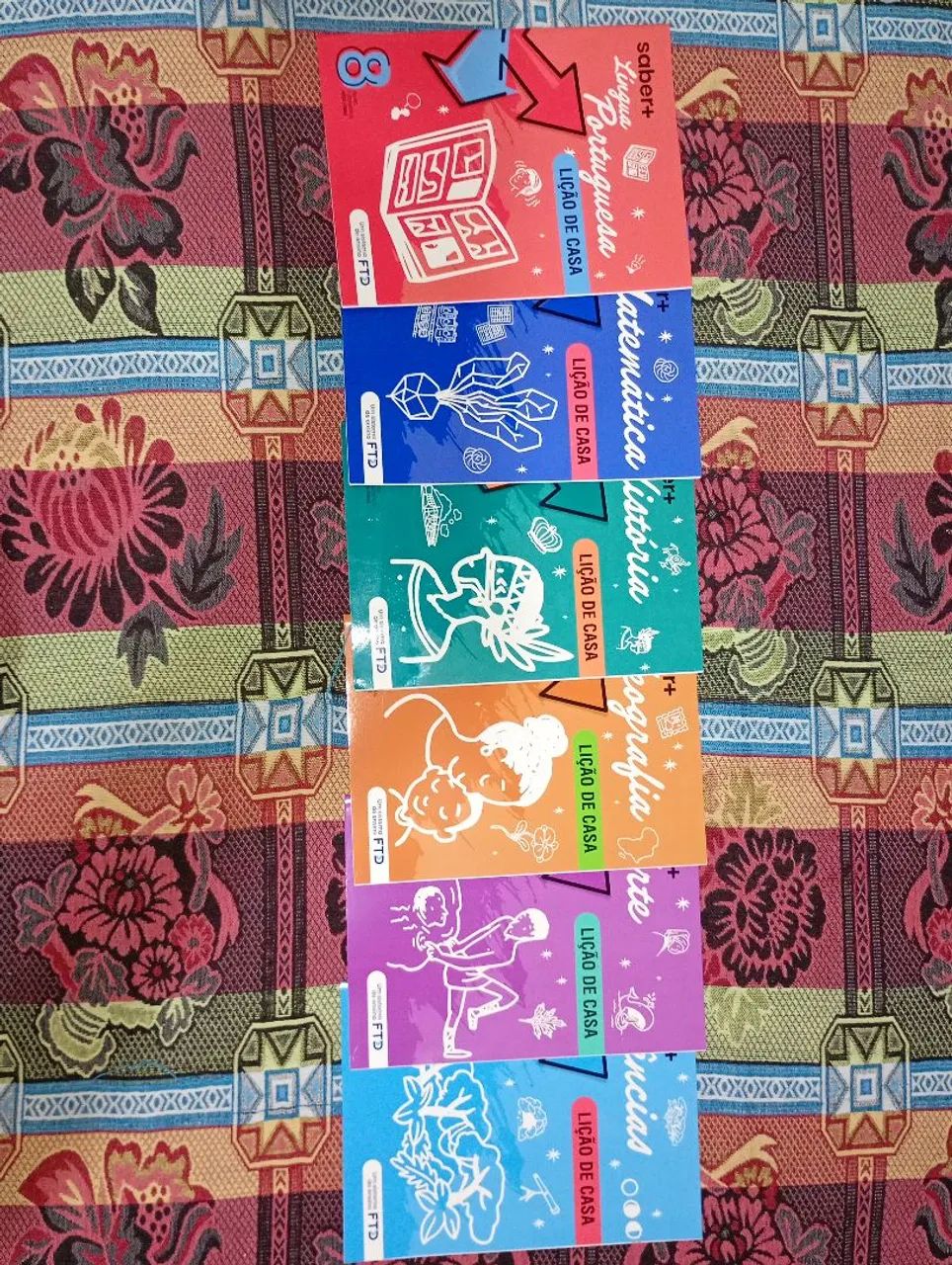 CAIXA COMPLETA DE LIVROS DO 8° ANO. FTD - Foto 5