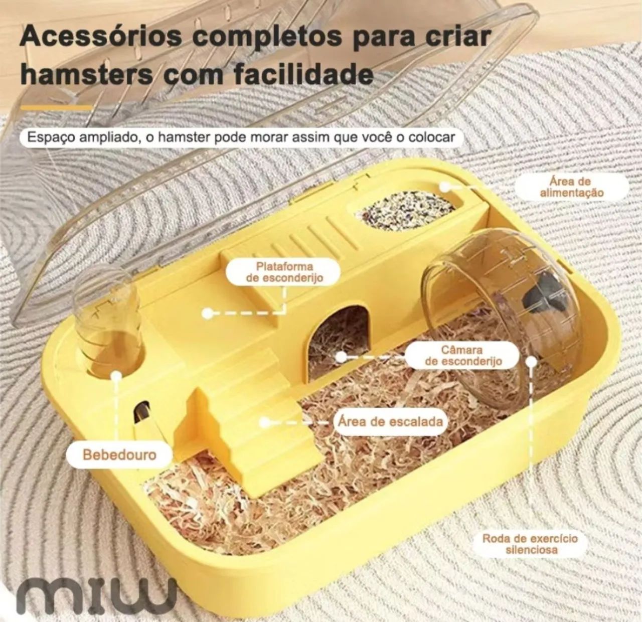 Gaiola Hamster - Foto 4