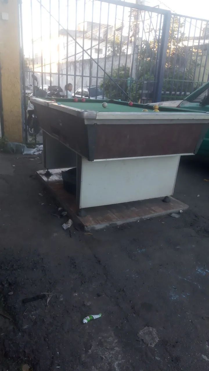 Sinuca ardósia precisa de reforma no fundo R$800 - Foto 2