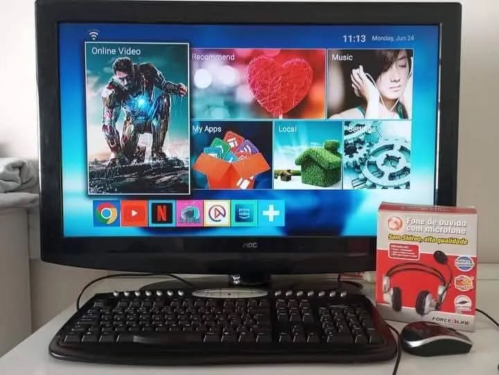 Monitor De Pcs e TV Integrada 32" Polegadas Original Top Completo Impecável  - Foto 5