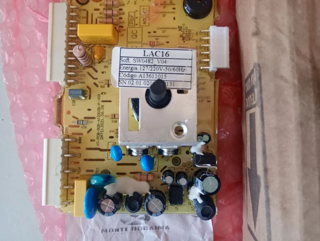 Placa de lavadora Eletrolux novo - Foto 2