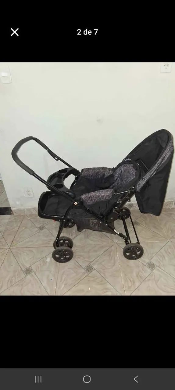 Carrinho e bebê conforto  - Foto 4