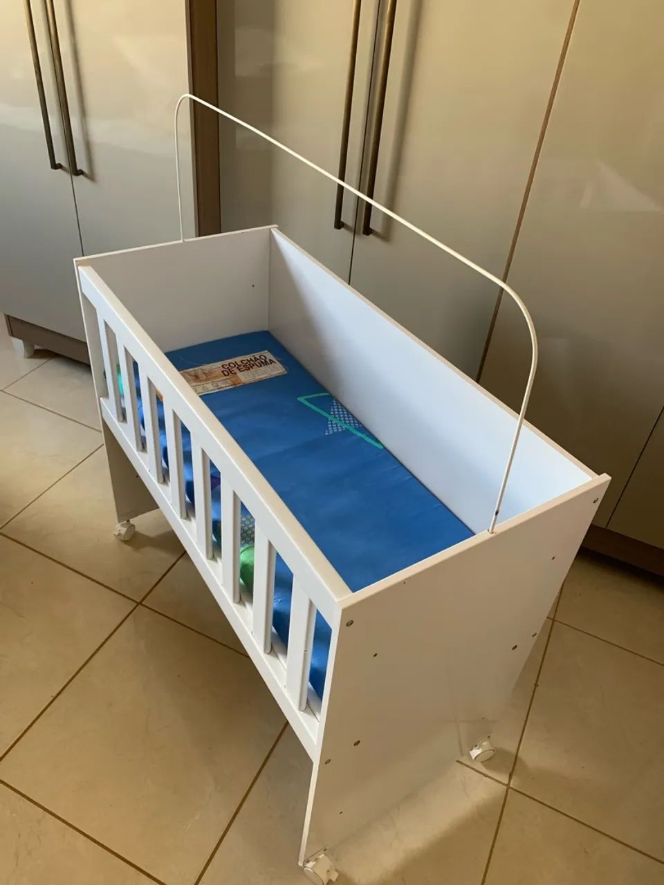 Mini berço infantil em excelente estado! - Foto 2