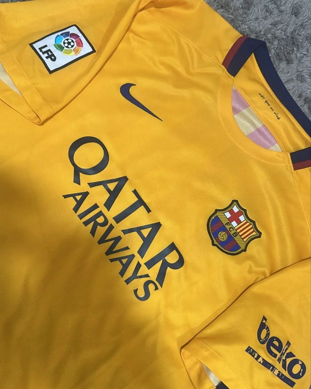 Camisa Barcelona 2015/16 # MESSI 10 - ORIGINAL EM OTIMO ESTADO - Foto 3