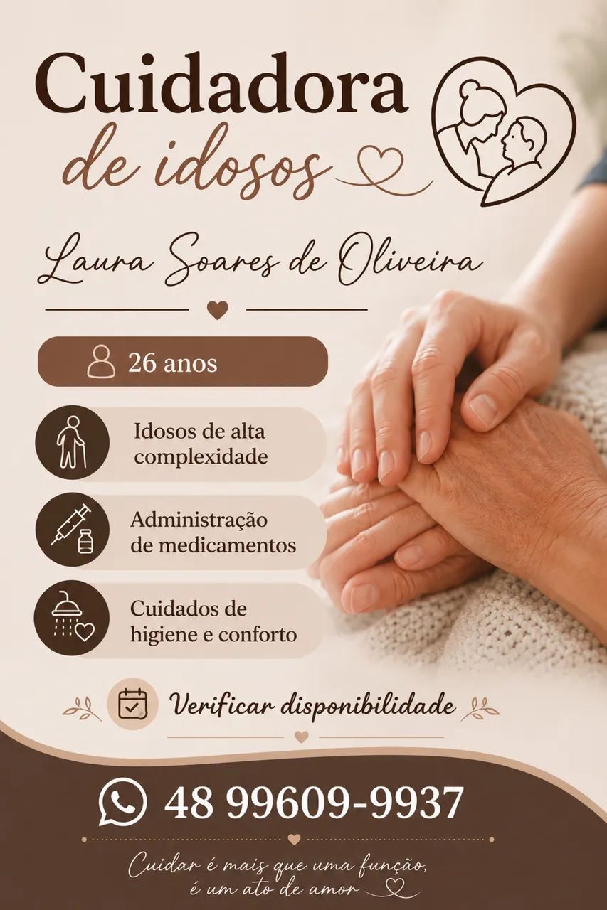 Cuidadora de idosos 