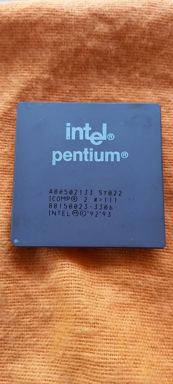 RARO PROCESSADOR PC INTEL PENTIUM 133MHz - Foto 2