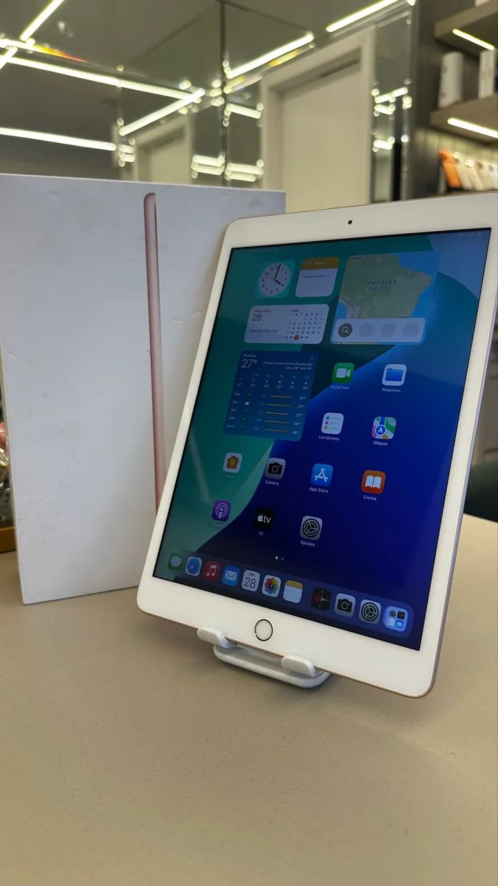 iPad 7 32gb Rosa Seminovo / Loja Física - Tablets e E-Readers