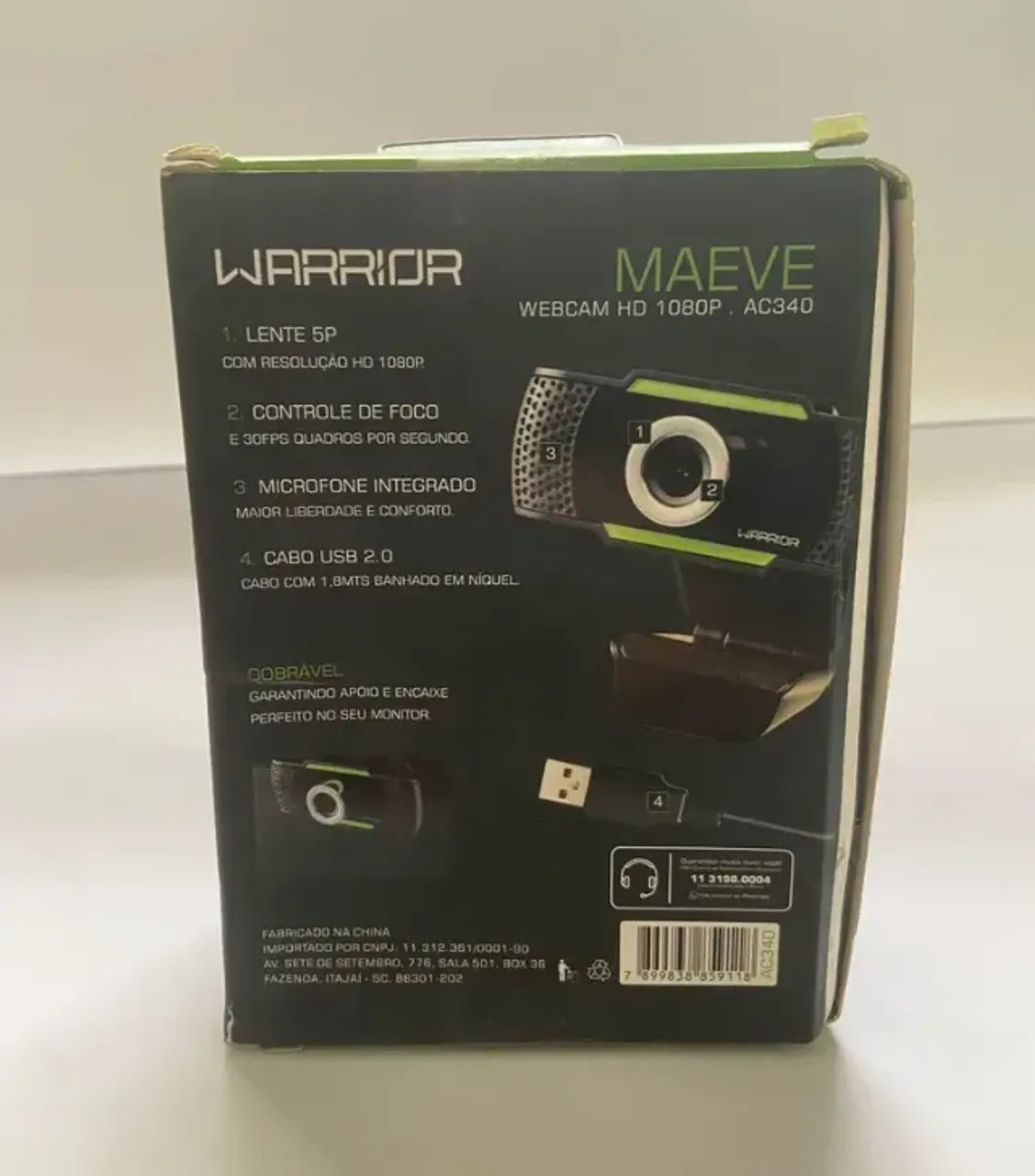 Webcam Warrior Gamer Maeve AC340 - Foto 2