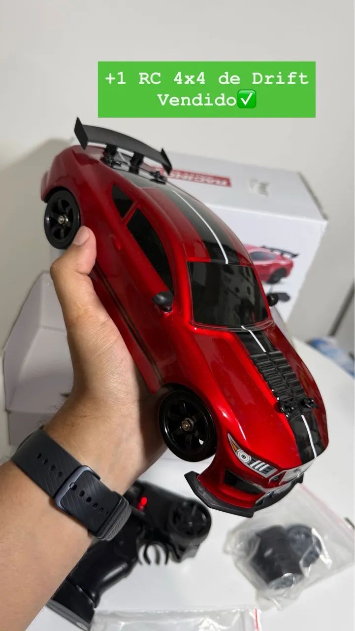 Carro 4x4 com controle remoto Drift 