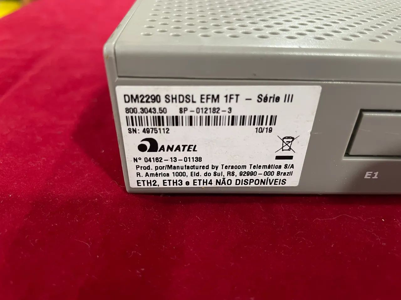 Roteador Corporativo DSL DATACOM - Foto 4