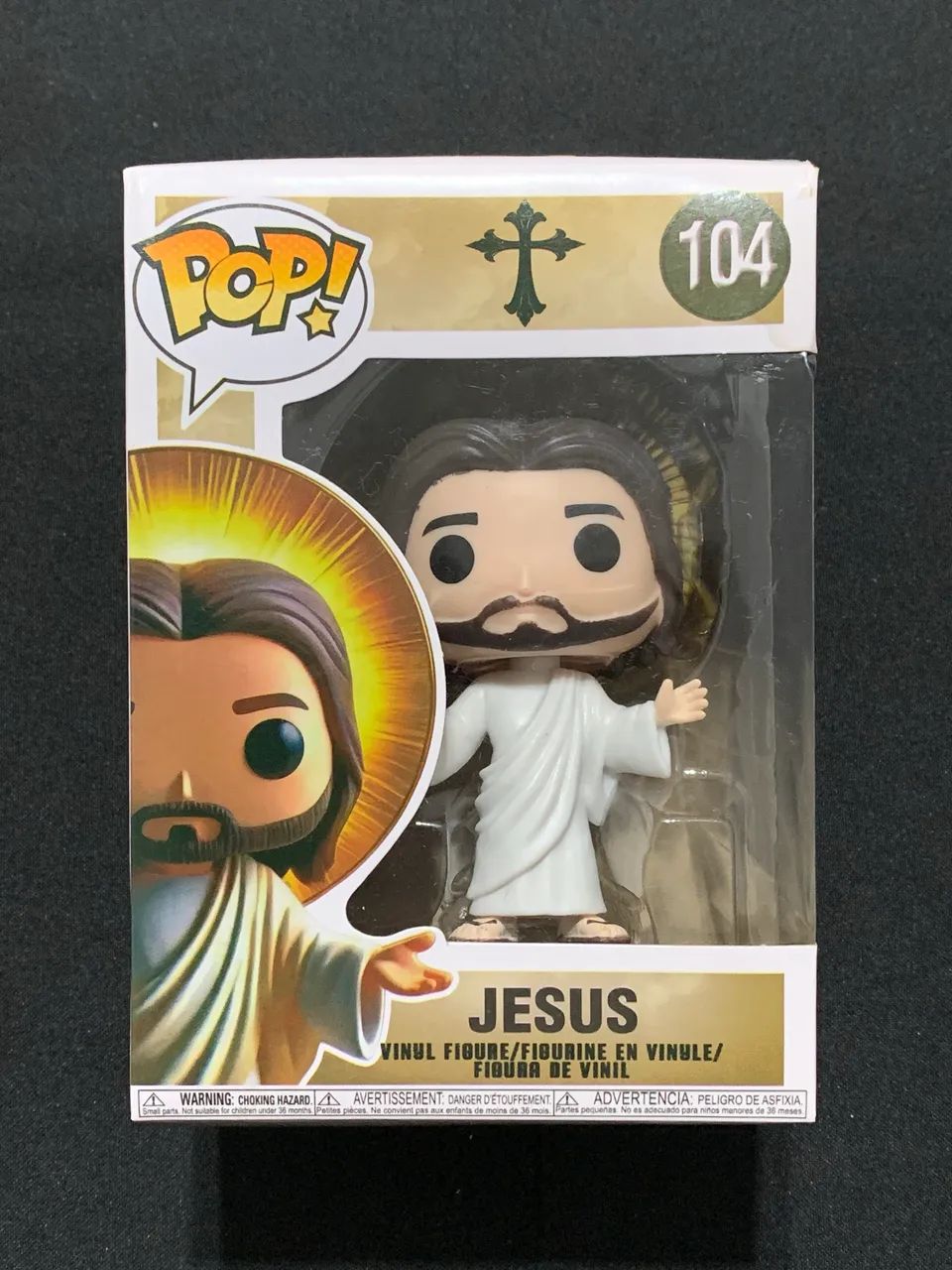 boneco funko pop jesus colecionável