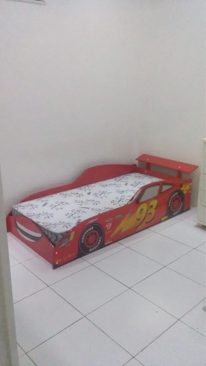 Cama solteiro Relâmpago McQueen
