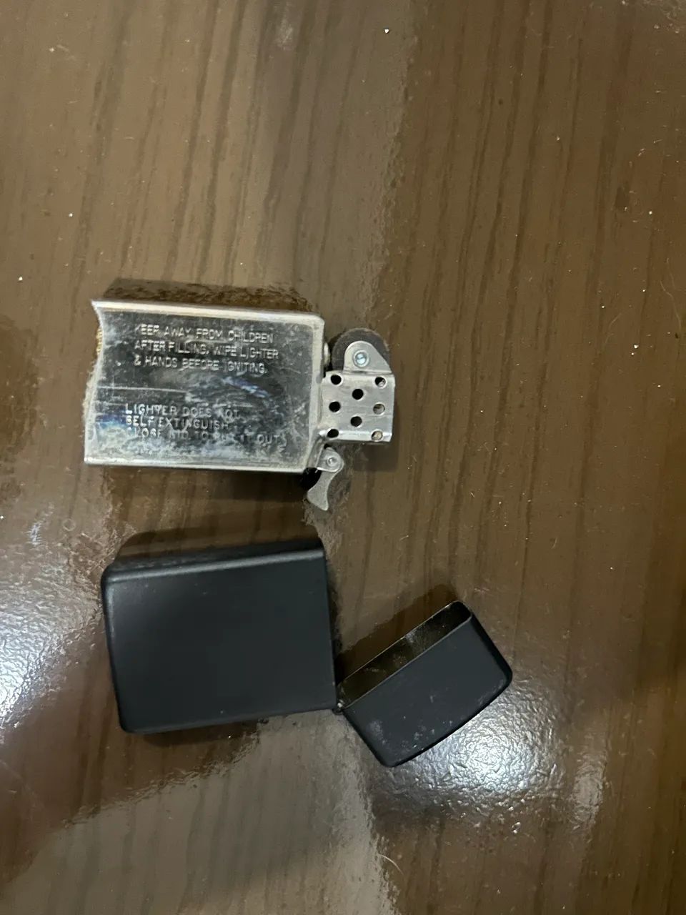 Zippo Slim Preto Fosco  - Foto 3