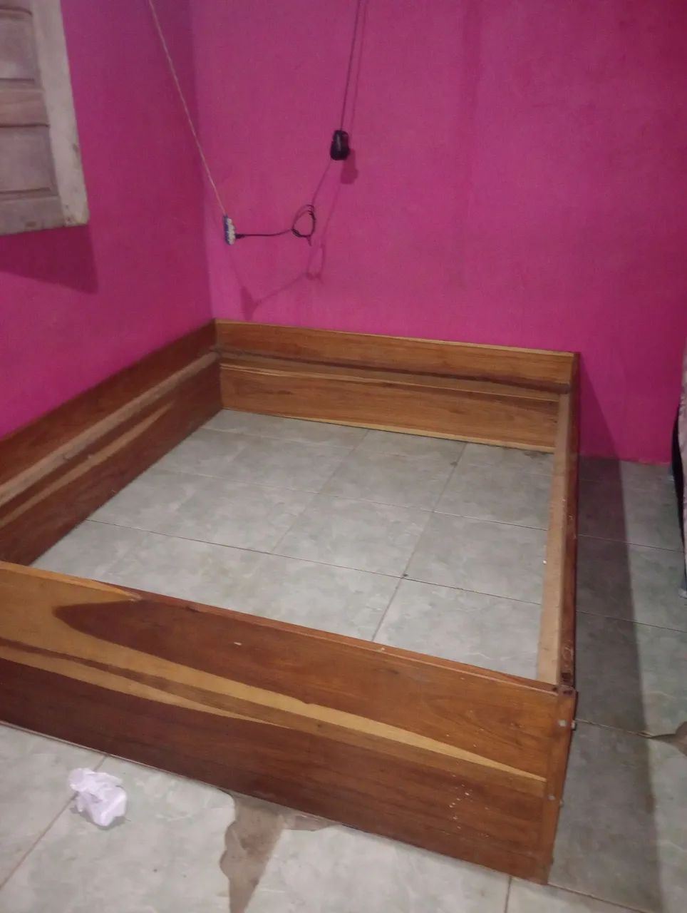 Cama de macacauba 