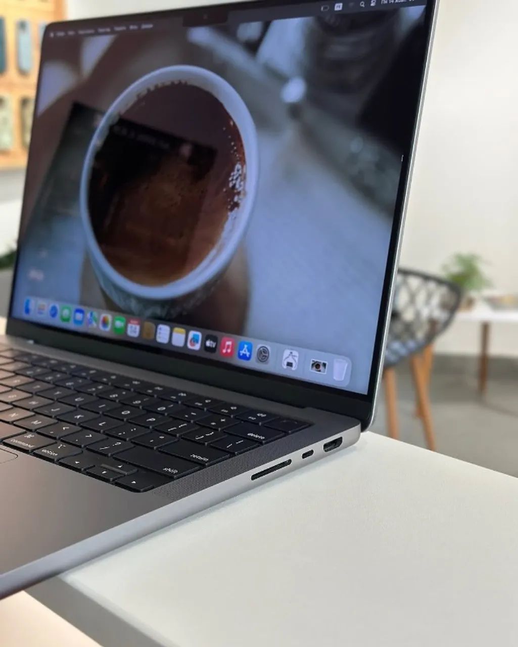 MacBook Pro M1 16gb 512gb Silver Semi Novo - Impecavel - Passamos