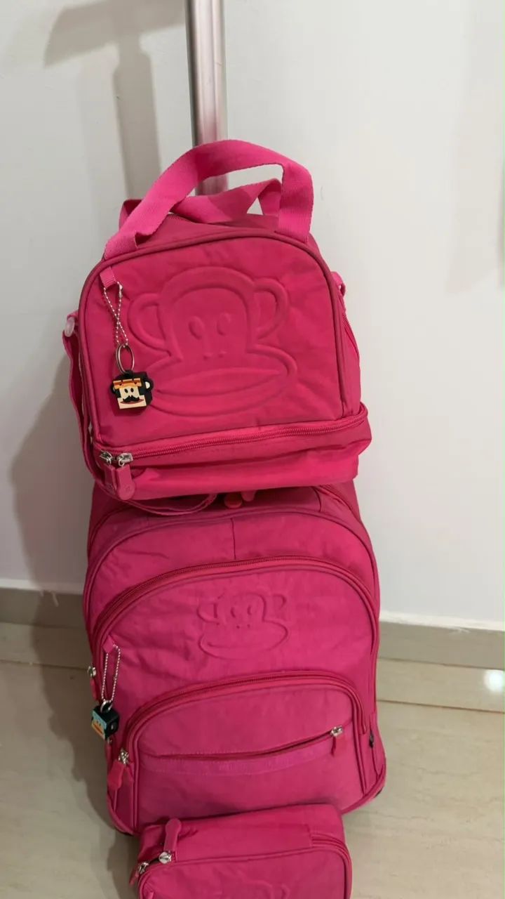 Kit Mochila Paul Frank Original - Foto 2