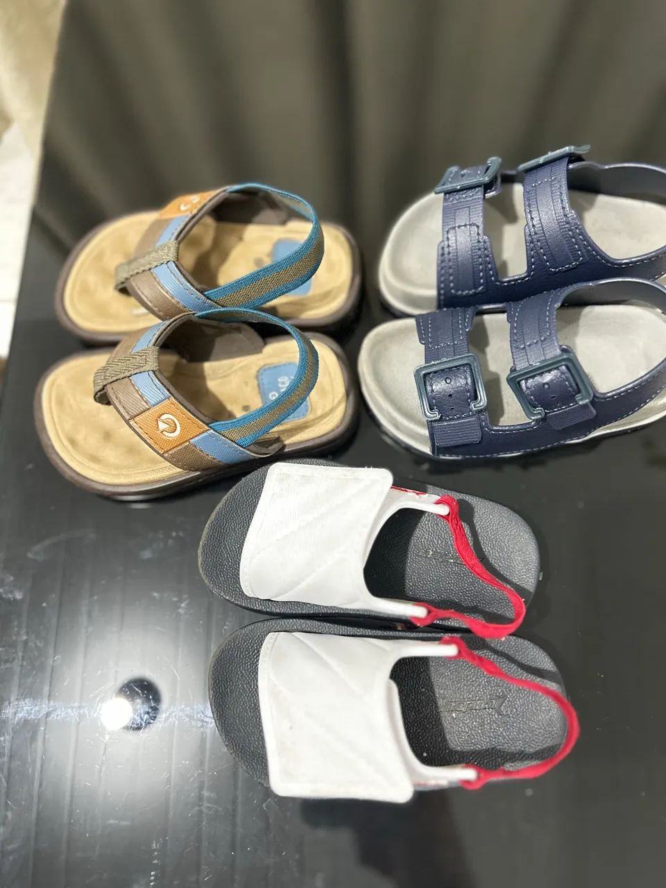 Percatinhas e tênis 