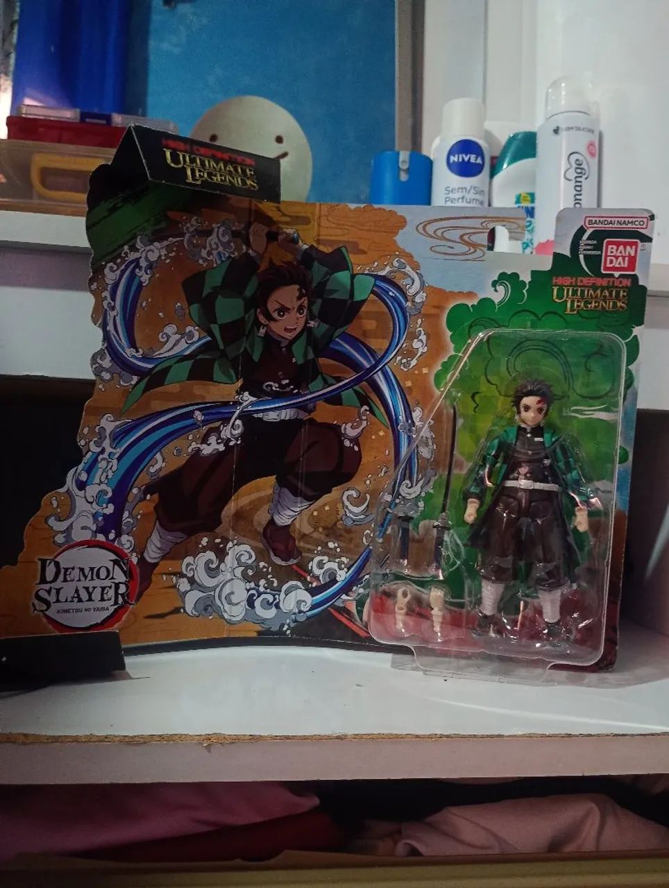 Tanjiro Kamado ultimate legends Bandai Original demon Slayer kimetsu no yaiba - Foto 4